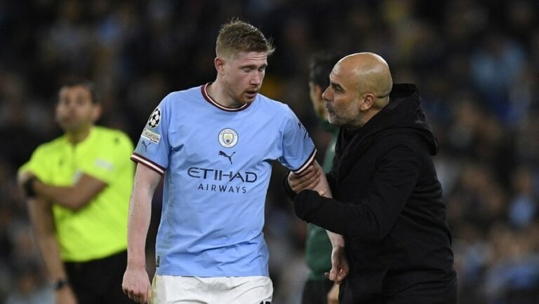 Pep Guardiola & Kevin De Bruyne